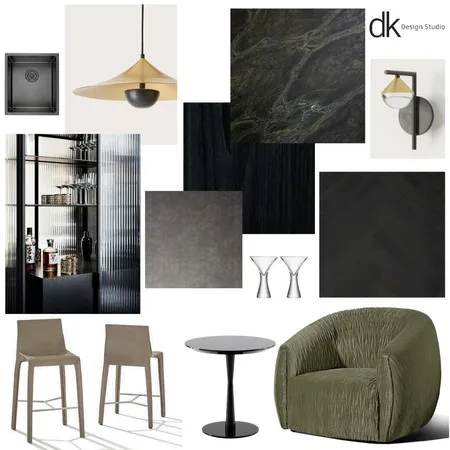 Bar Room Interior Design Mood Board by DKD on Style Sourcebook