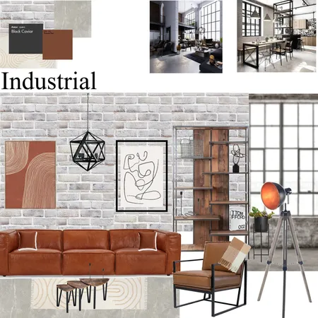 Industrial3 Interior Design Mood Board by JacquelynRichmond on Style Sourcebook