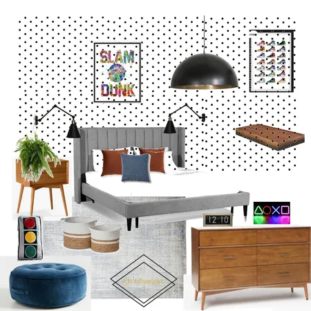 masons room 2 Interior Design Mood Board by Emma Manikas on Style Sourcebook