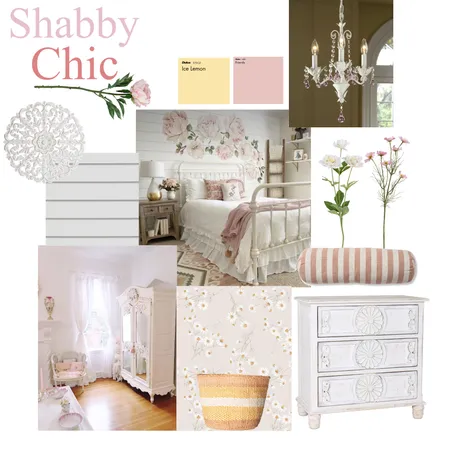 Shabby Chic Interior Design Mood Board by EGKourkoulis on Style Sourcebook