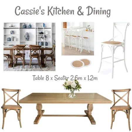 Cassie Dining & Kitchen Interior Design Mood Board by Ledonna on Style Sourcebook