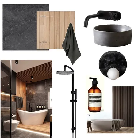 Bathroom Interior Design Mood Board by bellbirdg on Style Sourcebook