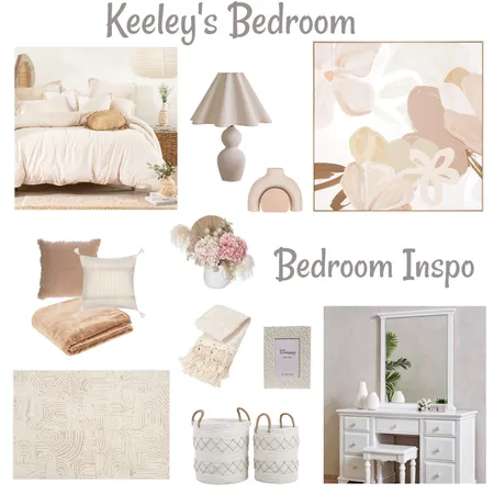 Keeley's Bedroom Interior Design Mood Board by Ledonna on Style Sourcebook