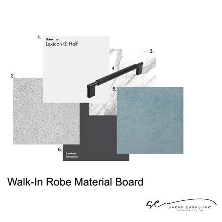 Walk in Wardrobe Interior Design Mood Board by Sarah Earnshaw Interior Design on Style Sourcebook