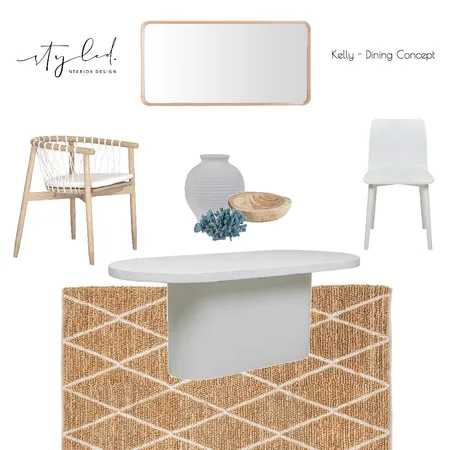 Kelly - Dining Concept Interior Design Mood Board by Styled Interior Design on Style Sourcebook