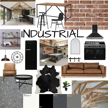 industrial moodboard.2 Interior Design Mood Board by MDews108 on Style Sourcebook