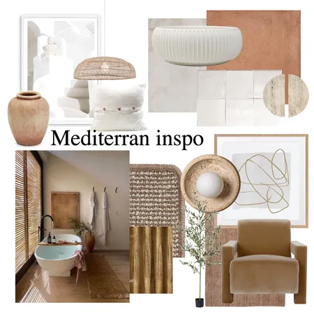 mediterran Einspo Interior Design Mood Board by Elizabeth G Interiors on Style Sourcebook