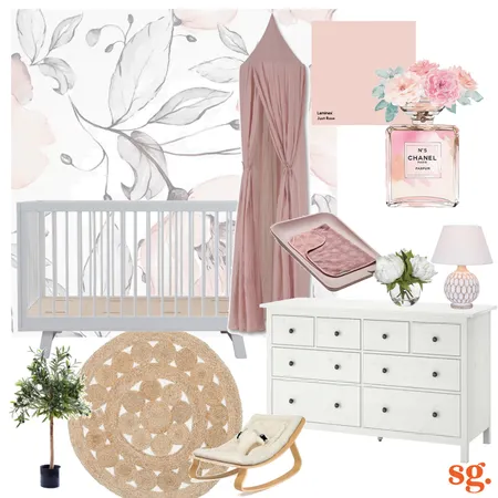 Girls Nursery Interior Design Mood Board by savannahgregory on Style Sourcebook