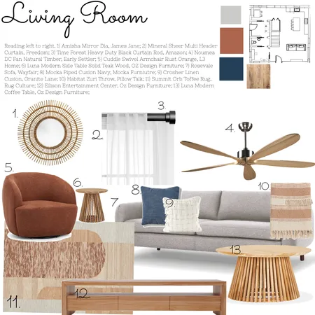 Assignment 9 Living room Interior Design Mood Board by Hamilton Interiors on Style Sourcebook