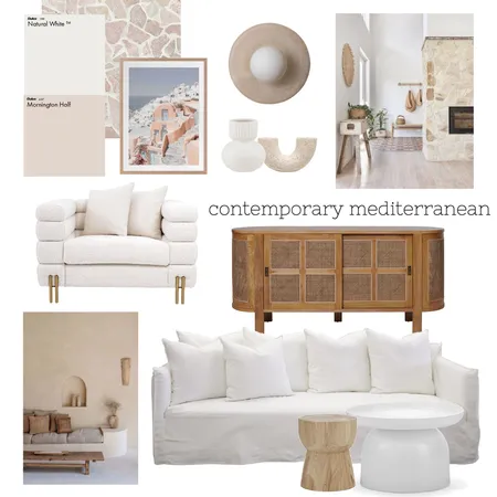 Mediterranean Mood Board Interior Design Mood Board by Inside by Carly on Style Sourcebook