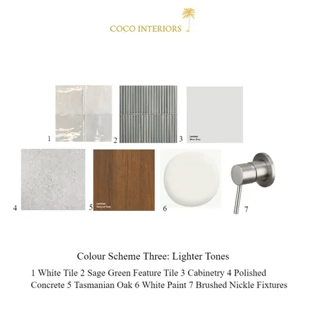 Coolum Beach Colour Scheme Three- Lighter Tones Interior Design Mood Board by Coco Interiors on Style Sourcebook