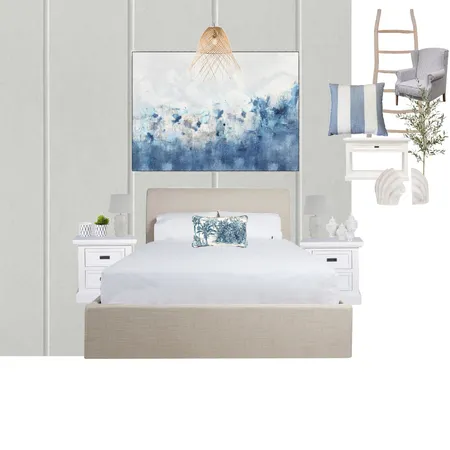 Hamptons Bedroom Interior Design Mood Board by maditaylor on Style Sourcebook