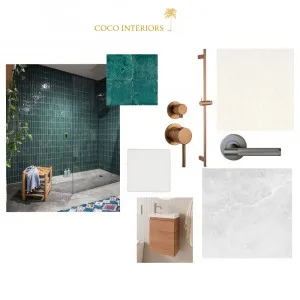 Coolum Beach Bathroom Interior Design Mood Board by Coco Interiors on Style Sourcebook