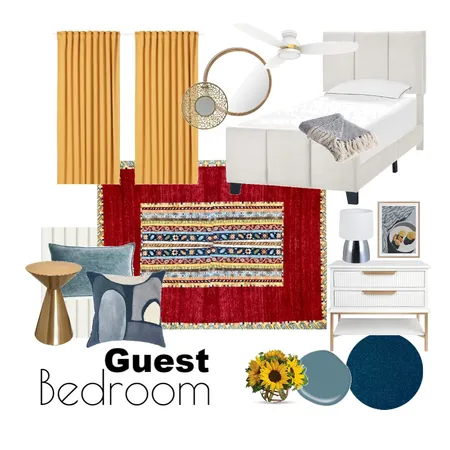 Guest Room Interior Design Mood Board by layoung10 on Style Sourcebook