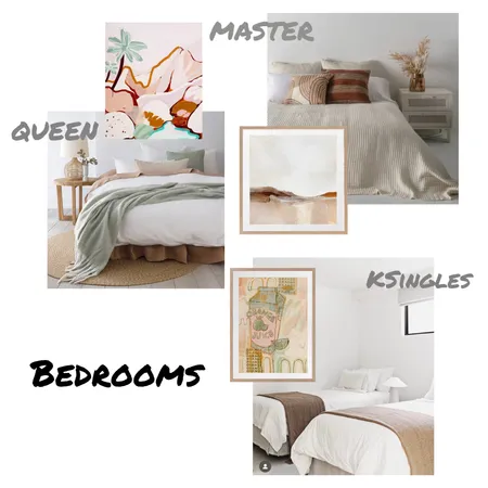 Project Hinterland - Bedrooms Interior Design Mood Board by House of Leke on Style Sourcebook