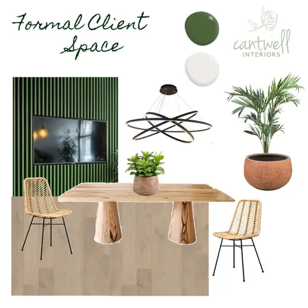 Biophilic client space Interior Design Mood Board by Cantwell Interiors on Style Sourcebook