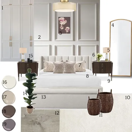 Master Bedroom Interior Design Mood Board by Jess. on Style Sourcebook
