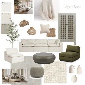 Wabi Sabi Interior Design Mood Board by eLEM interiors on Style Sourcebook