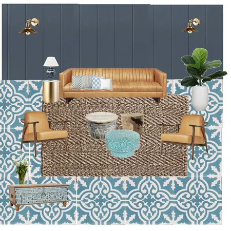Blue living Interior Design Mood Board by teresa vizela on Style Sourcebook