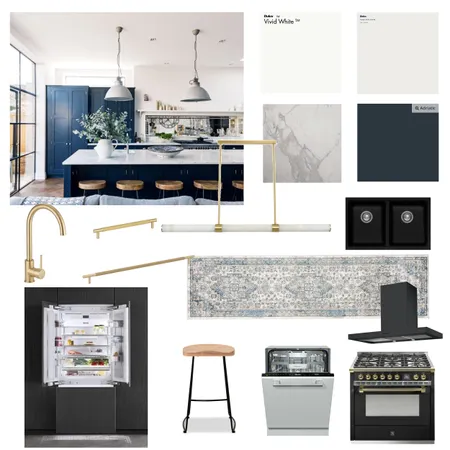Module 9 - Kitchen Interior Design Mood Board by Christine S on Style Sourcebook
