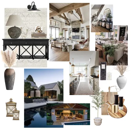 Modern Farmhouse 3 Interior Design Mood Board by Model Interiors on Style Sourcebook