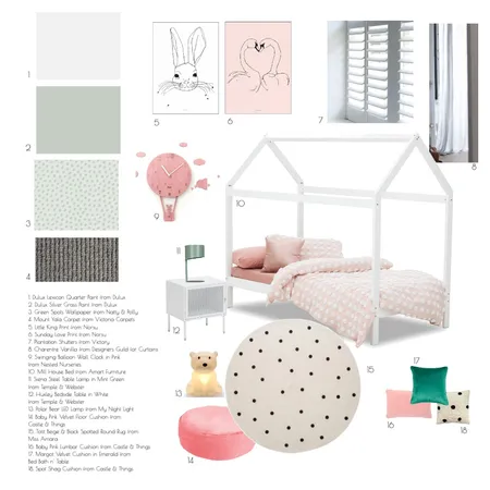 Bedroom 2 Interior Design Mood Board by MDS on Style Sourcebook