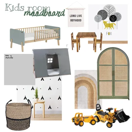 Kids room moodboard Interior Design Mood Board by Millisrmvsk on Style Sourcebook