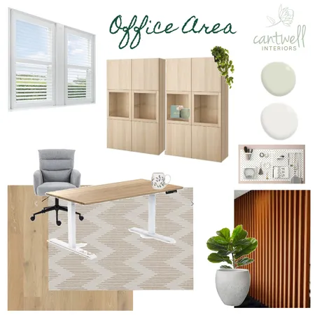 Biophilic office design Interior Design Mood Board by Cantwell Interiors on Style Sourcebook