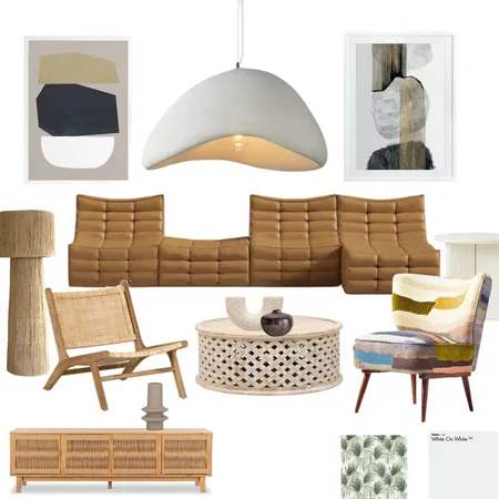 Living area Interior Design Mood Board by KAVIAR ARCHITECTURAL STUDIO on Style Sourcebook
