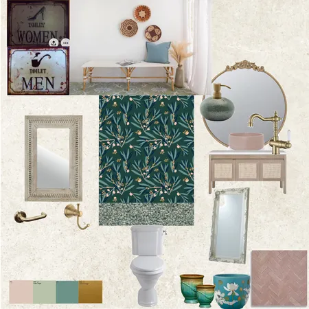 mood board toilet Interior Design Mood Board by Jihan B on Style Sourcebook