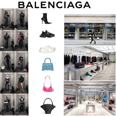 BALENCIAGA Interior Design Mood Board by Annakyrtza on Style Sourcebook