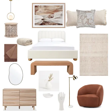 guest bedroom Interior Design Mood Board by Jambles_17 on Style Sourcebook