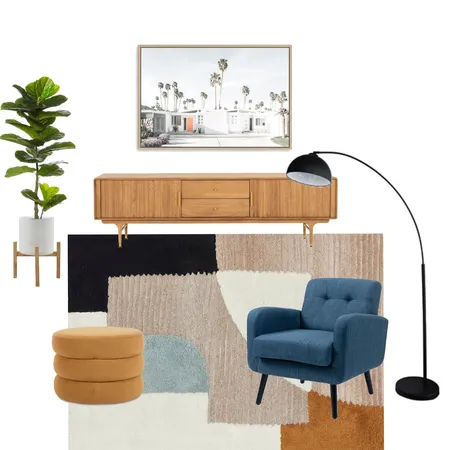 Mid Century Interior Design Mood Board by Holm & Wood. on Style Sourcebook