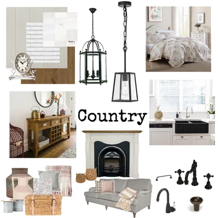 Country Interior Design Mood Board by WendyMarinich on Style Sourcebook