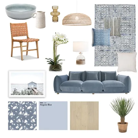 blue home Interior Design Mood Board by chohang on Style Sourcebook