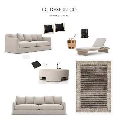 Lynne Patio Oasis Interior Design Mood Board by LC Design Co. on Style Sourcebook