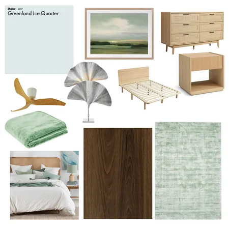 Modern staging spare bedroom Interior Design Mood Board by Land of OS Designs on Style Sourcebook