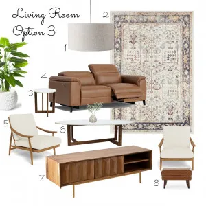 Catherine Living Room Option 3 Interior Design Mood Board by DesignbyFussy on Style Sourcebook