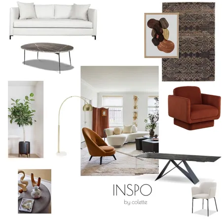 MOOD BOARD - JILL LANSKY-BY COLETTE Interior Design Mood Board by parliament on Style Sourcebook