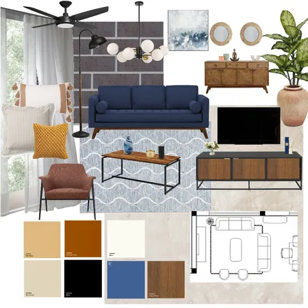living Interior Design Mood Board by sRUTHiben on Style Sourcebook