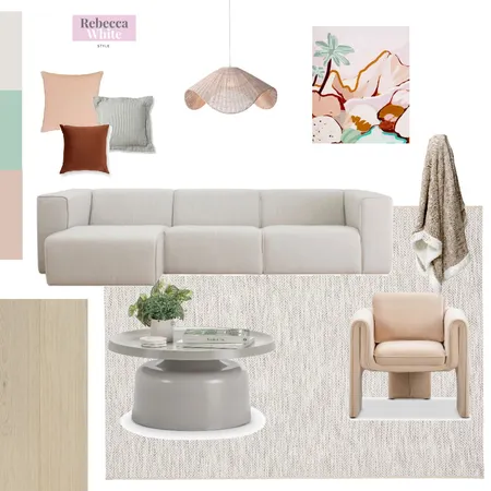 bedroom Interior Design Mood Board by Rebecca White Style on Style Sourcebook