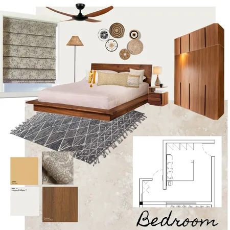 bedrooom Interior Design Mood Board by sRUTHiben on Style Sourcebook
