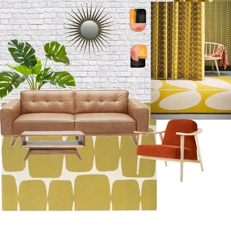 Mid Century Interior Design Mood Board by Nadinemartinrox@hotmail.com on Style Sourcebook