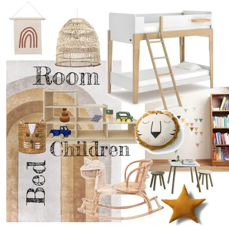 Children bed room Interior Design Mood Board by TsipO on Style Sourcebook