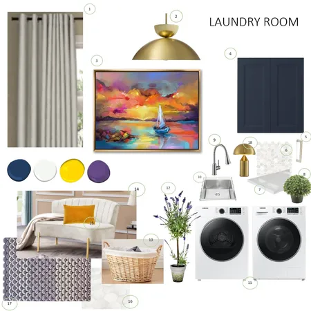 Laundry Room Interior Design Mood Board by ndesigns on Style Sourcebook
