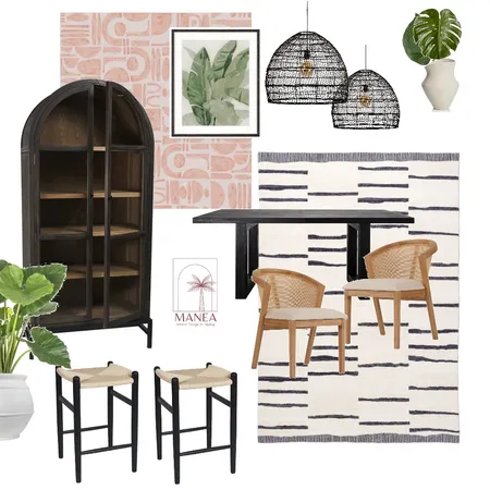 Mayben Dining Interior Design Mood Board by Manea Interiors on Style Sourcebook