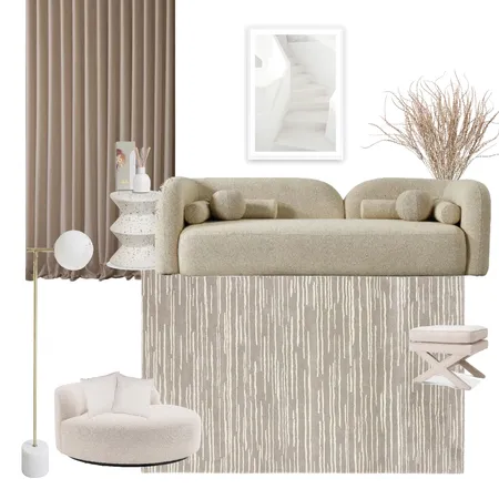 Florence Broadhurst Slub Mist 039401 Interior Design Mood Board by Unitex Rugs on Style Sourcebook