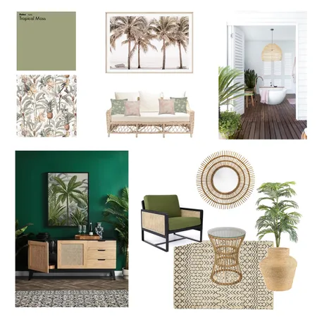 Tropical Mood board Interior Design Mood Board by Caroline Andrea on Style Sourcebook
