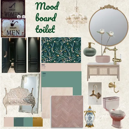 Mood board Toilet 2 Interior Design Mood Board by Jihan B on Style Sourcebook