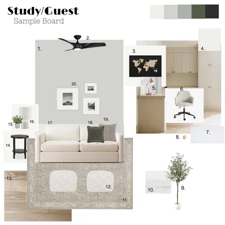 Mod 9 Study Interior Design Mood Board by Abeachell on Style Sourcebook